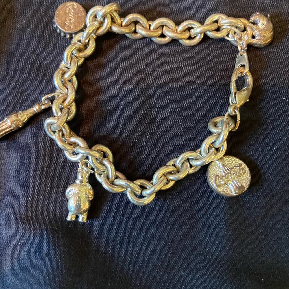 Children’s Coca Cola charm bracelet